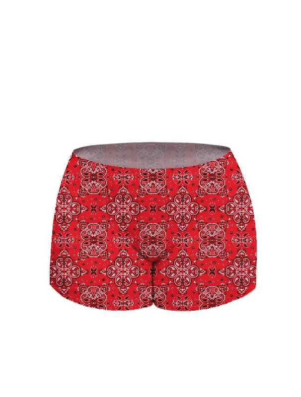 AiraModal™ Ruby Paisley Boyshort