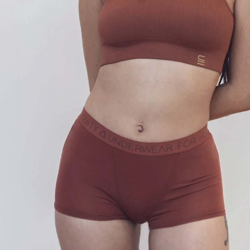 Tencel Shorts - Clay