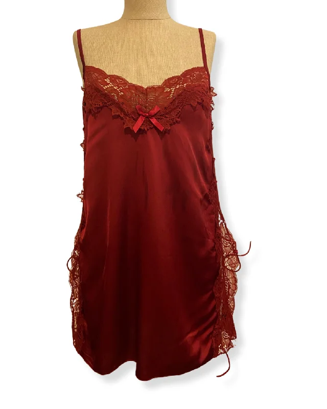 Silky Lace Adjustable Nightdress