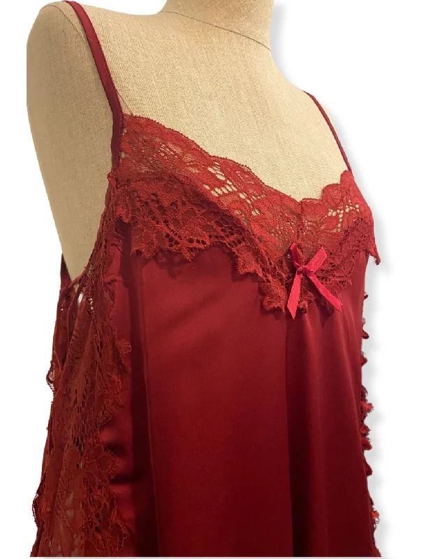 Silky Lace Adjustable Nightdress