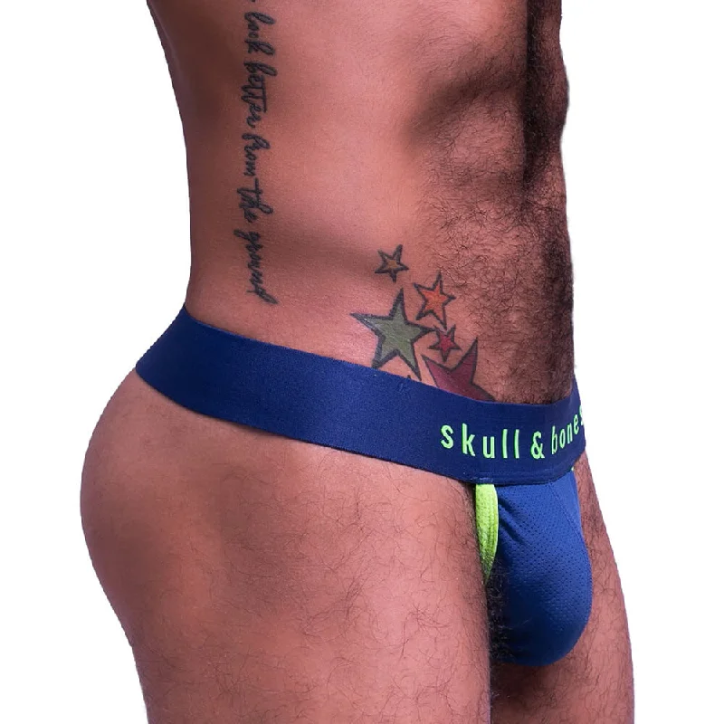 Skull & Bones Sport Mesh Thong