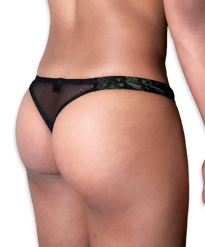 Slither Mesh Thong