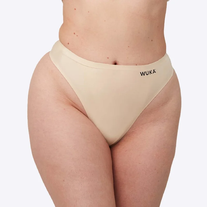 WUKA Stretch Thong - Light Nude