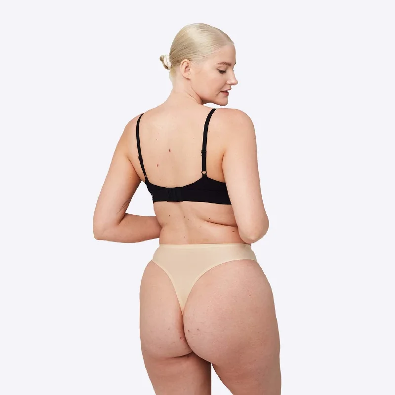 WUKA Stretch Thong - Light Nude