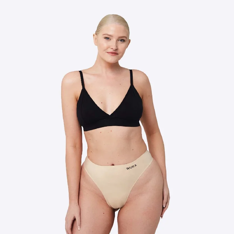 WUKA Stretch Thong - Light Nude