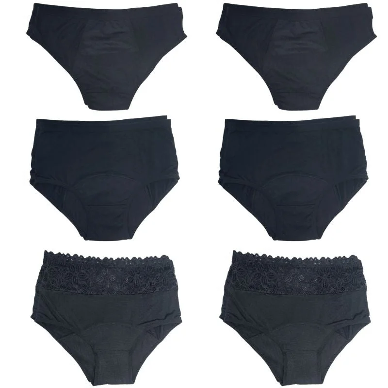 Underwear Mix | 6 Pack Undies + Bag