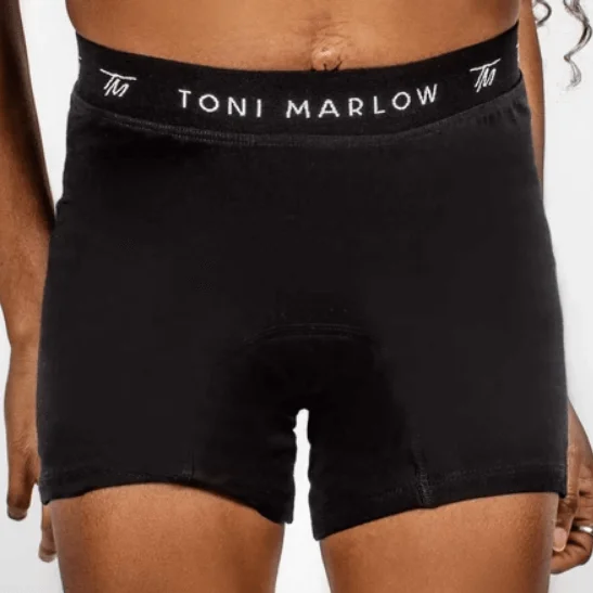 T.O.M. (Time of Month) Boxer Briefs Black