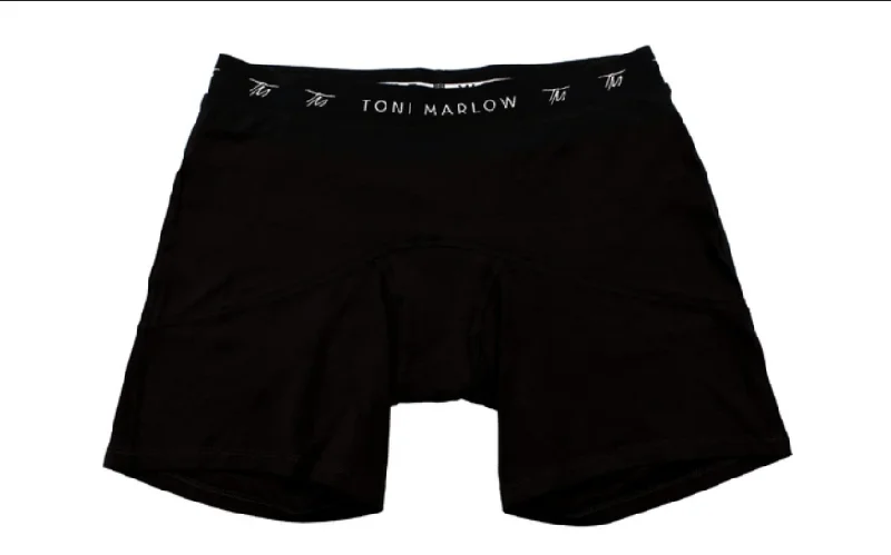 T.O.M. (Time of Month) Boxer Briefs Black