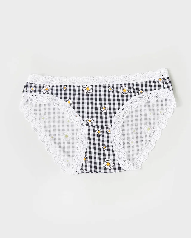 The Original Brief - Sunflower Gingham