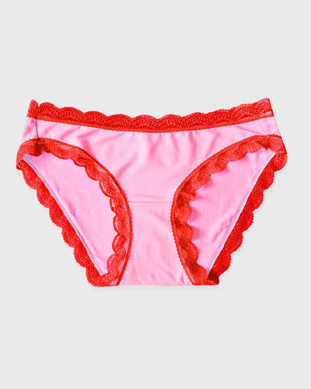 The Original Brief - Pink and Red Contrast