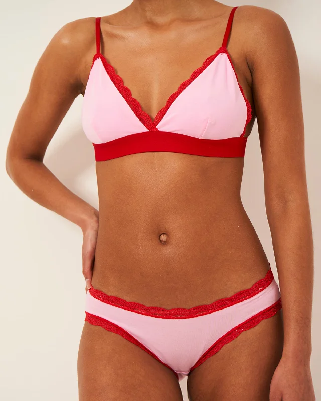 The Original Brief - Pink and Red Contrast