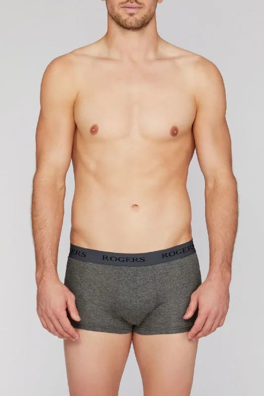 Three-Pack Modal Trunks – Grey Band