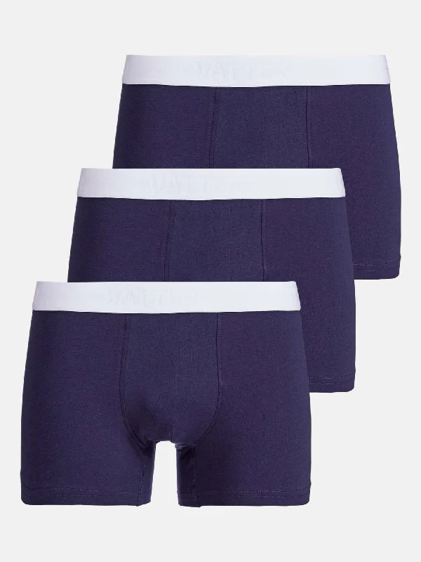 Trunk Short ""Tight Tim"" Navy 3-Pack