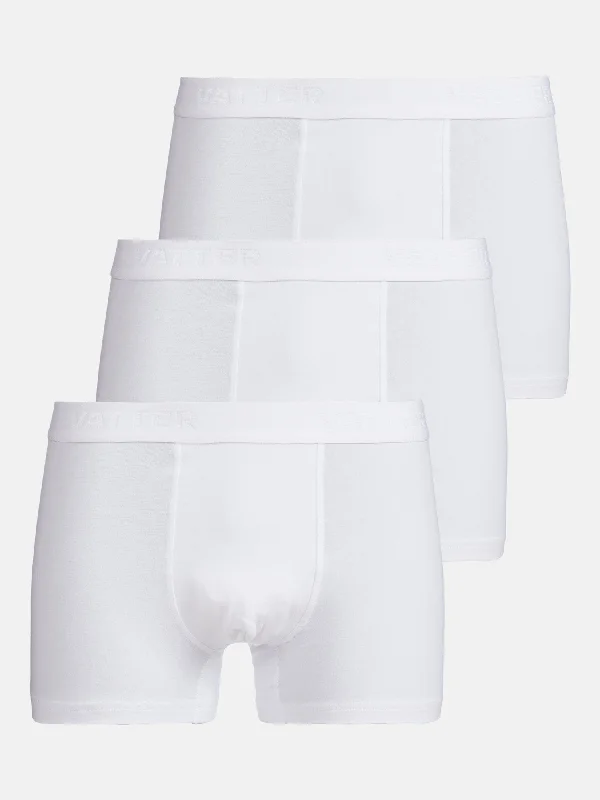 Trunk Short ""Tight Tim"" White 3-Pack