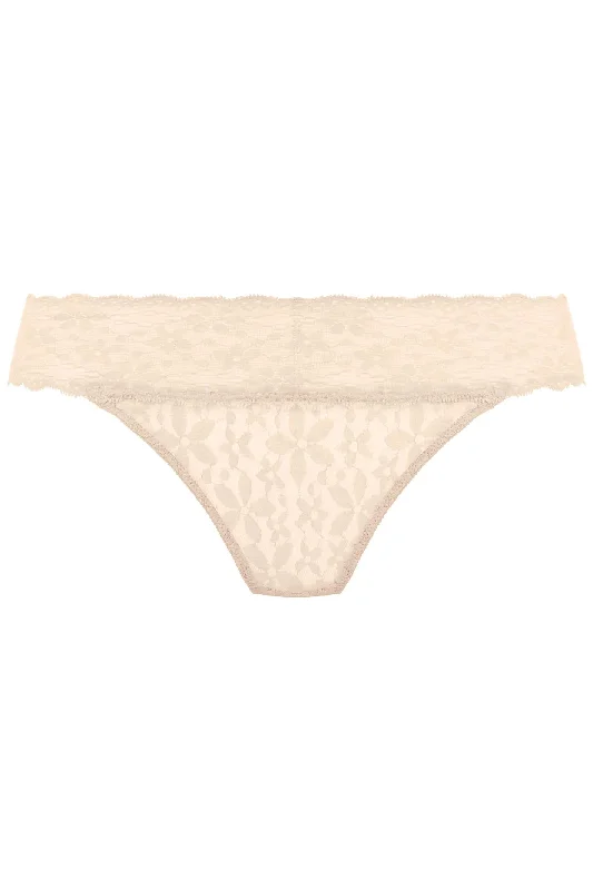 Wacoal Halo Lace Bikini Brief Nude