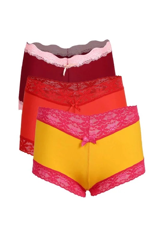 Women's Triple Boxer 40216