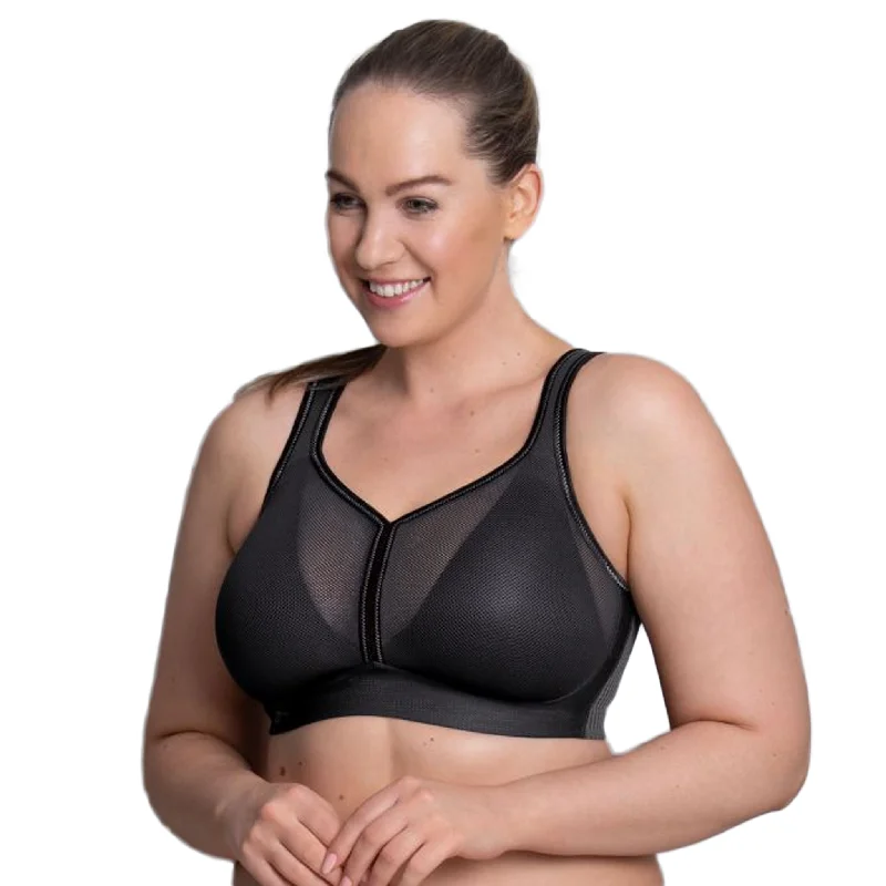 Air Control DeltaPad Maximum Support Anthracite  Sports Bra by Anita