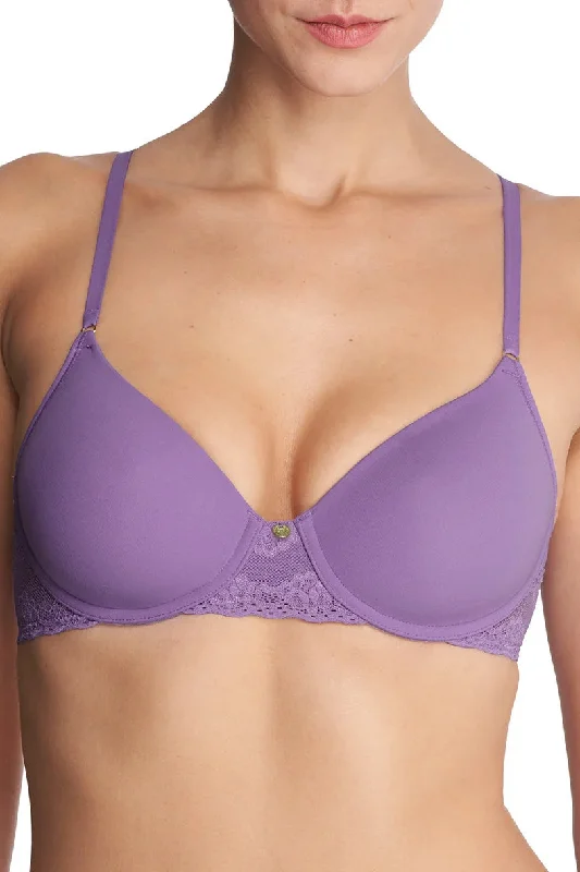 Bliss Perfection Contour Underwire Bra in Dahlia Purple