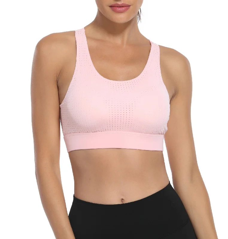 Filhot™ Breathable Mesh Sports Bra Up To 3XL