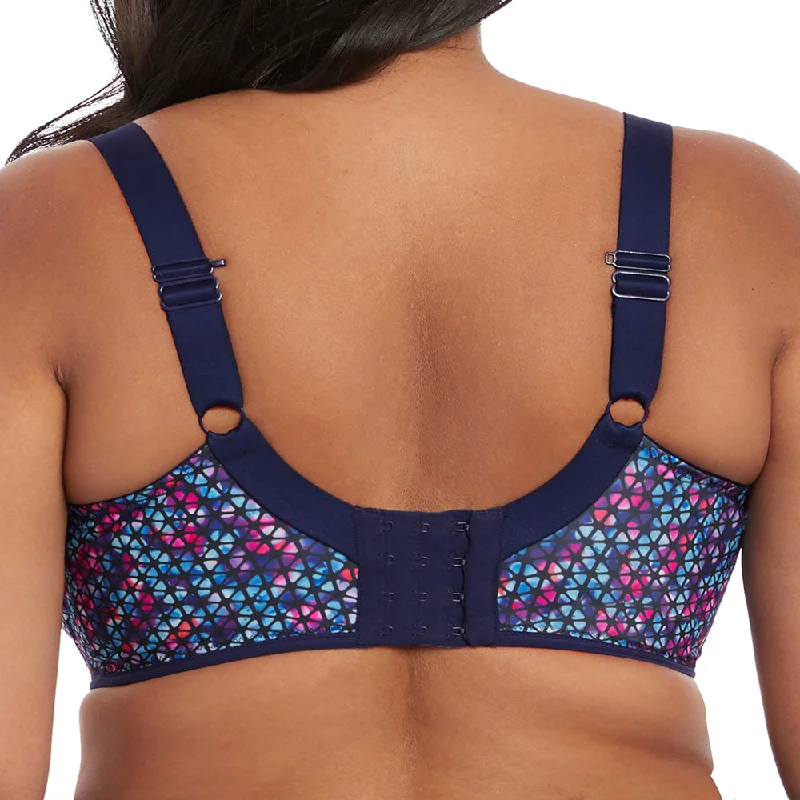 Elomi Energise UW Sports Bra - Navy Geo