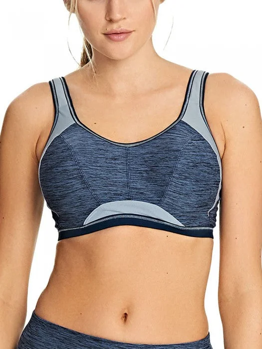 Freya Active Epic Crop Top Sports Bra Navy Blue