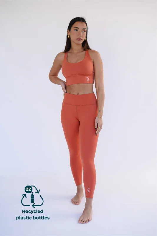 LEGGING CLASICO FIT PLANET NARANJA