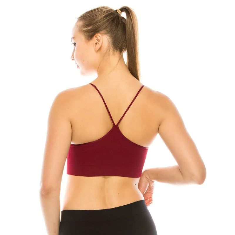 Luxurious Lightweight Criss Cross Sports Bra Pack of 2