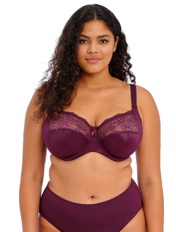 Morgan Underwire Bra in Blackberry