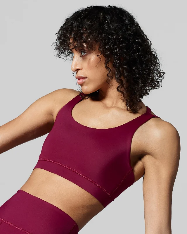 New Horizons Sports Bra - True Berry