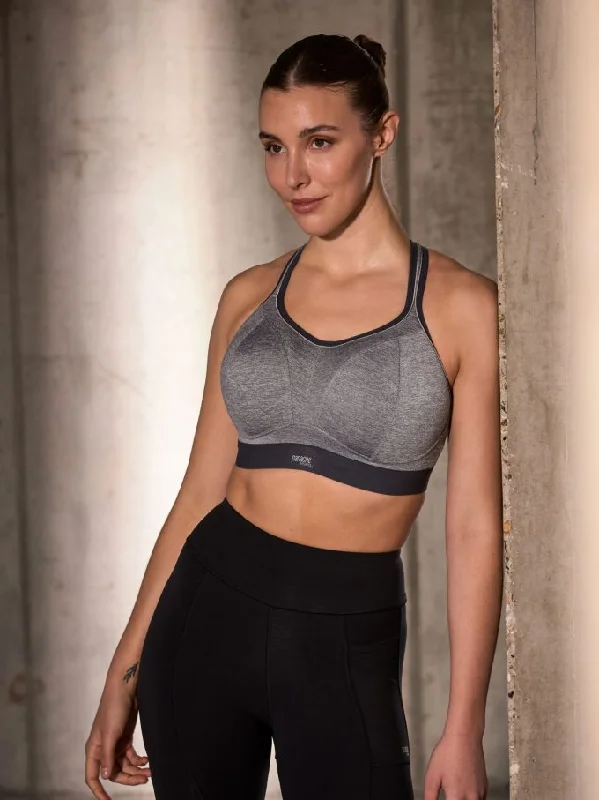 Panache Non Wired Sports Bra Charcoal