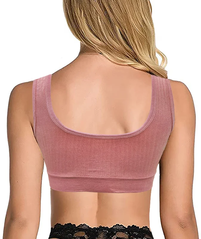 Women's Sports Bra Yoga Fitness Gym Workout Activewear Comfy Removable Pads Sportswear